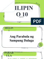 FILIPINO 10 - Modyul 3