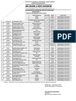 Jadwal Supervisi Semester 1