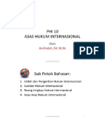 Phi 10 Asas Hukum Internasional (1)