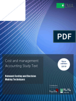 Relevant Costing (Cost and Management Accounting Study Text)