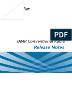 DMR Conventional Radio - Release Notes - R8.0 - V1.0
