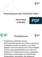 OPTIMASI PENYIMPANAN DAN DISTRIBUSI OBAT