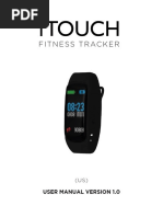 ITouch Fitness Tracker Manual