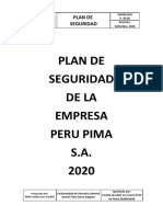 Trabajo Plan de Seguridad Empresa Peru Pima