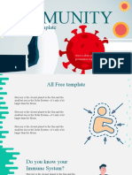 Plantilla Powerpoint de Inmunidad