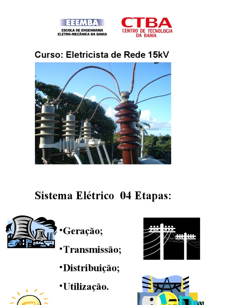 Eletricidade Básica Aula 1 | PDF | Rede elétrica | Corrente elétrica