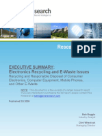 Pike Research EWASTE-09 Executive Summary