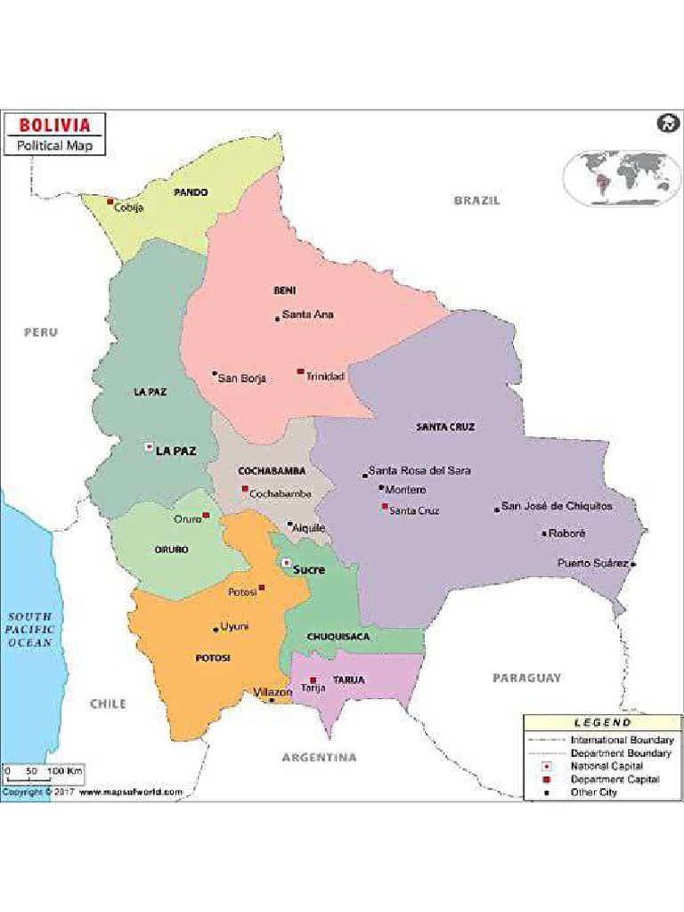 Mapa de Bolivia | PDF