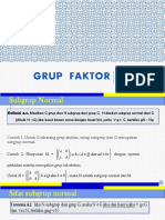 13 14. Grup Faktor