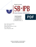 Dispatch Assessment SBI224 APB Topic 10 Felix Juan Arnold