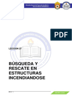 MP - Leccion 27 - Busqueda y Rescate en Estructuras Incendiandose (MP) - 2021