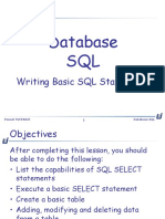 02 - Writing Basic SQL Statements