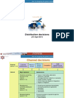 17 PART IV-DESIGNING THE GLOBAL MARKETING PROGRAM - Distribution Decisions - 8-1