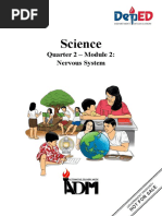 Science: Quarter 2 - Module 2: Nervous System