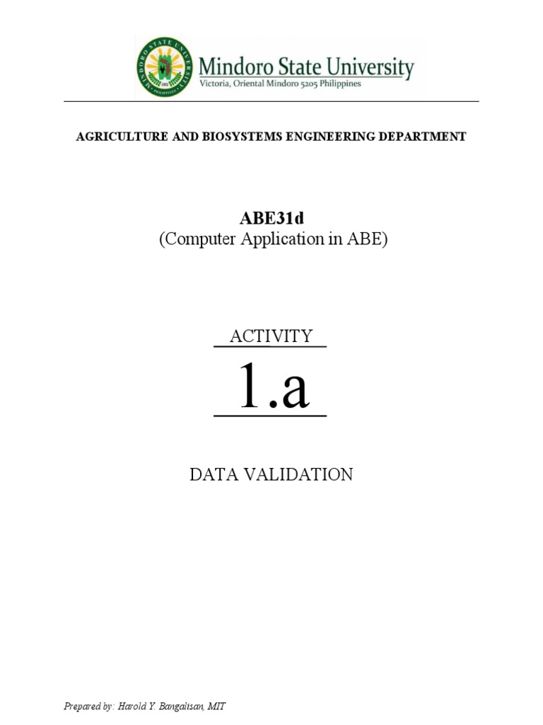 Computer Application in ABE | PDF