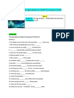 25 Chuyên đề ngữ pháp và 1500 Từ vựng cơ bản: Grammar: (Ôn tập thì lần 1 - VERB TENSE REVISION 1) Vocabulary: 29 từ