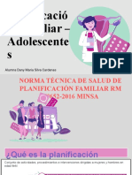 Planificacion Familiar en Adolescentes