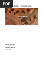 CH205 Lab - Corrosion (S11172685)