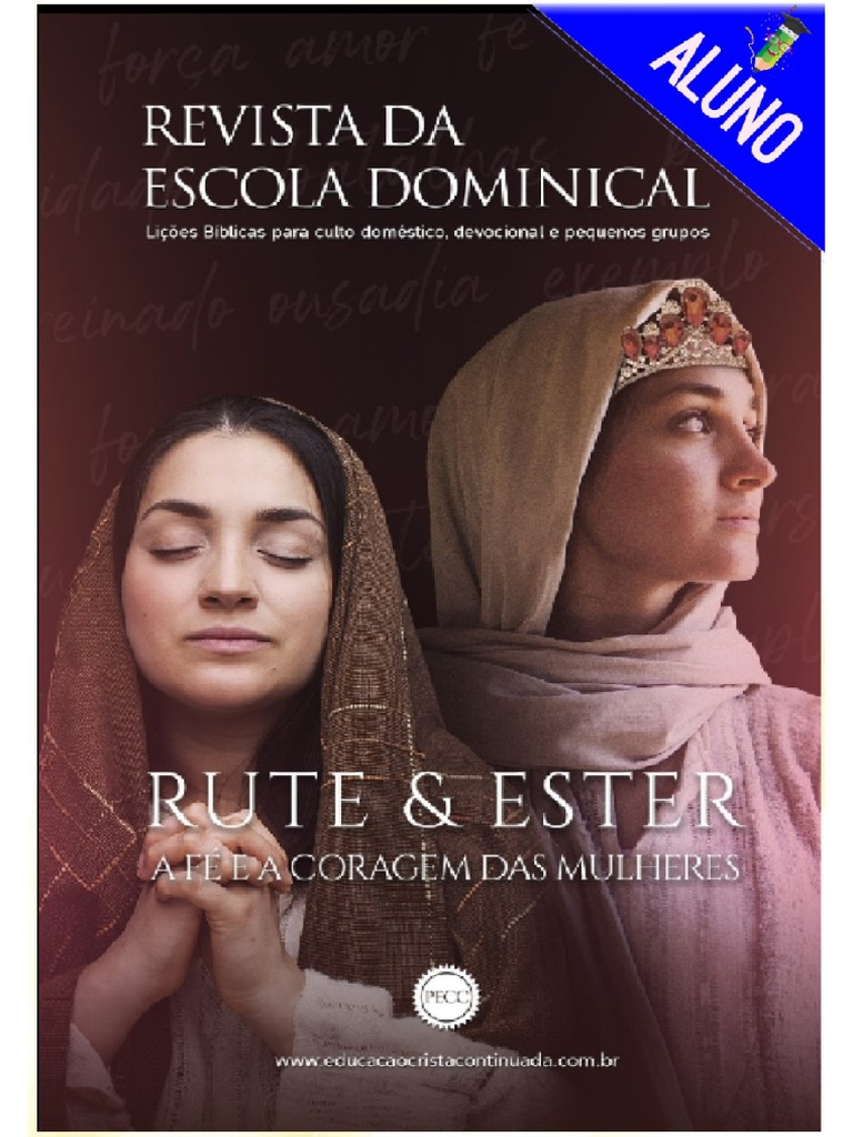 Estudo Bíblico: Rute e Ester | PDF | Livro de Ruth | Livro de Ester
