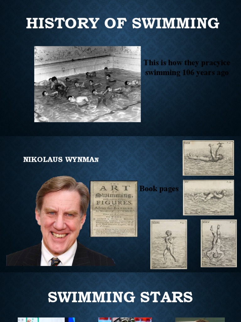 History of Swimming PDF