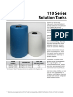 110 Series Solution Tanks: Low-Cost Chemical Storage Tanks Made For Years of Dependable Service
