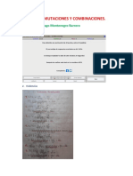 Test Permutaciones y Combinaciones - Santiago Montenegro