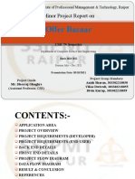 Offer Bazaar: Minor Project Report On