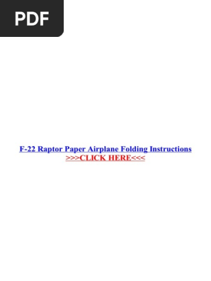 Toaz.info f 22 Raptor Paper Airplane Folding Instructionspdf Pr 83a1ca4eafb139d2f89b573dbaf04880