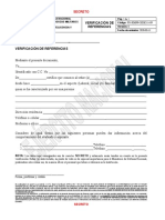 Verificación de referencias militares