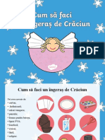 Cum Sa Faci Un Ingeras de Craciun PowerPoint