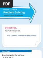 7.4 - Problem Solving - Looking For Pattern - Teacher Slides