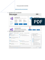 Proceso para Instalar Visual Studio