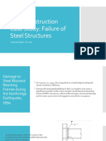 Steel Construction Case Study: Failure of Steel Structures: Samrah Iqbal. AR-016