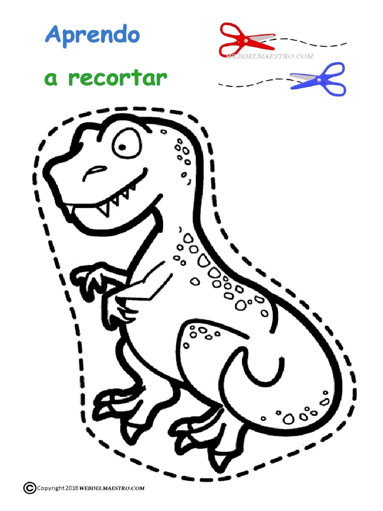 dinosaurio-para-colorear-y-recortar-pdf