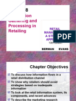 Information Gathering and Processing in Retailing: Retail Management: A Strategic Approach