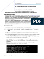 10.2.2.8 Lab - Observing DNS Resolution