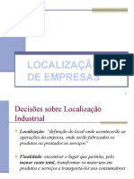 Localização de Instalações