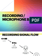 Intro To Recording and Microphones