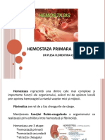 curs 4 - AMG Hemostaza primara   
