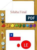 Sílaba Final - Kínder