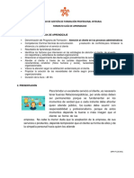 Guia - de - Aprendizaje ATENCION AL CLIENTE EN LOS PROCESOS ADMINISTRATIVOS