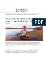 Meditacija Sa Vizualizacijom