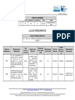 EGAP170 - Log de Impedimentos