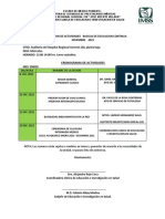 Programacion de Actividades Basicas de Educacion Continua