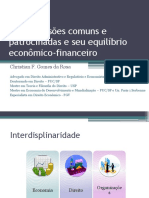 As Concessões Comuns e Patrocinadas e Seu Equilíbrio Econômico-Financeiro