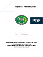 Lap. Supervisi Akademik MA Al Ikhlas Tanjung Bintang