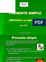 Ppp 026 Presente Simple Afirm Neg