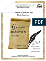 Documento de Apoyo Julio Mes de Guanacaste