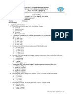 Soal USBN PJOK SMA N 2 MIMIKA 2017-2018