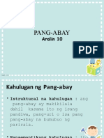 (Adverb) Pang-Abay